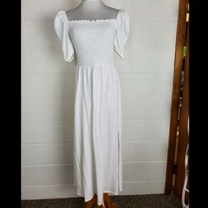 Topshop Off Shoulder Nap Style Dress